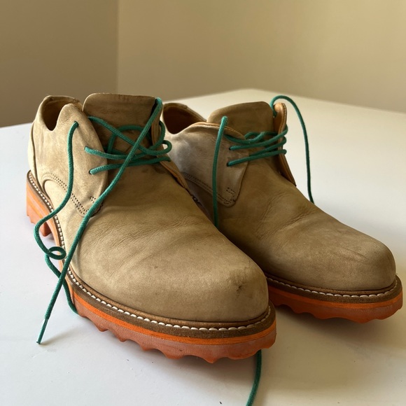 Fluevog Camel leather sporty oxfords size 9.5 USA Women - Picture 2 of 8